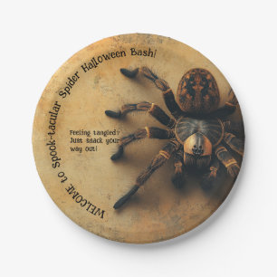 Assiettes En Carton Bash SPIDERMANN Spectaculaire HALLOWEEN !