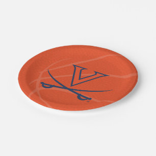 Assiettes En Carton Basket-ball des Cavaliers de la Virginie