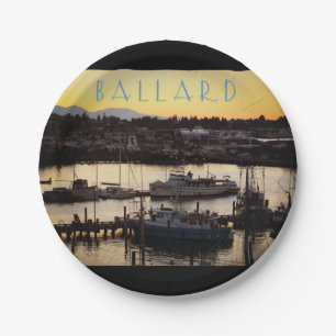 Assiettes En Carton Bateaux Ballard