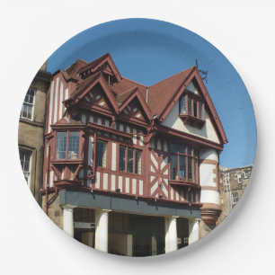 Assiettes En Carton Bâtiment en chêne Tudor, Edimbourg, Ecosse