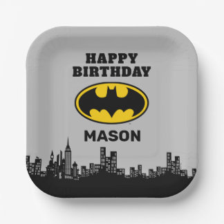 Assiettes En Carton Batman - Gotham City | Anniversaire