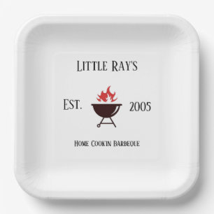 Assiettes En Carton Bbq Pit