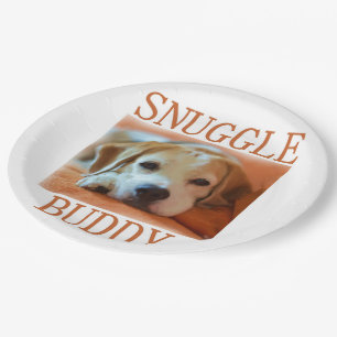 Assiettes En Carton beagle petit pote