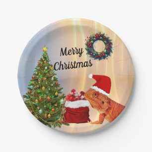 Assiettes En Carton Beardie-Claus