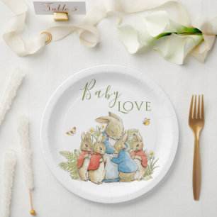 Assiettes En Carton Beatrix Potter Bunny Lapin Lapin Genre Neutre Douc