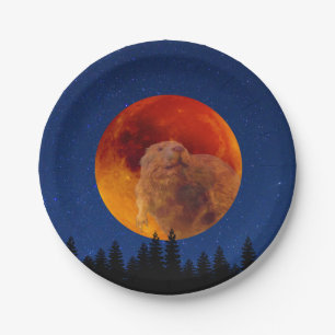 Assiettes En Carton Beaver Moon en novembre