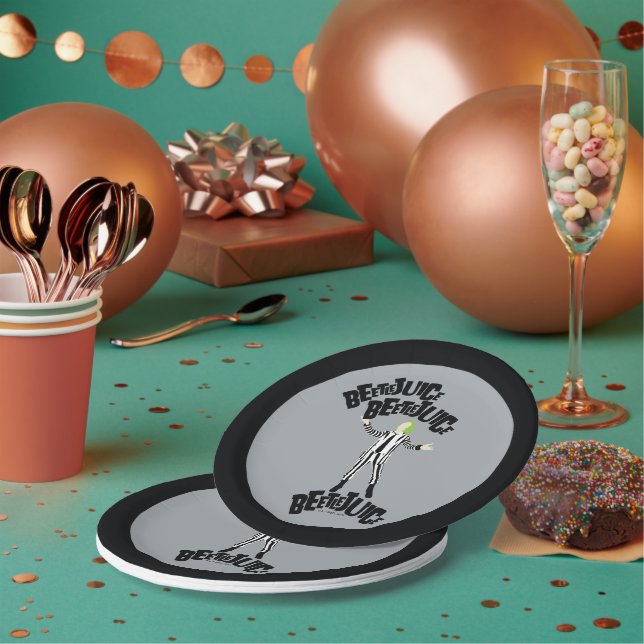 Assiettes En Carton Beetlejus Beetlejus Beetlejus (Multi)