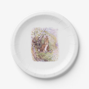 Assiettes En Carton Benjamin Bunny (par Beatrix Potter)