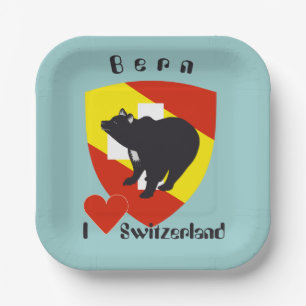 Assiettes En Carton Berne Berne Berna Schweiz Suisse Svizzera Teller