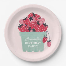 Berry First Birday Party fraise