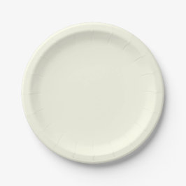 Assiettes En Carton Beurre jaune