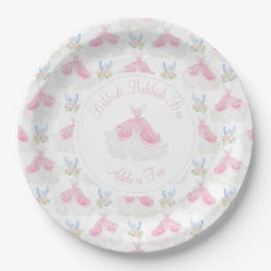 Assiettes En Carton Bibbidi Bobbidi Deux Plaques Papier Cendrillon