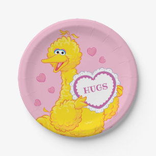 Assiettes En Carton Big Bird Valentine