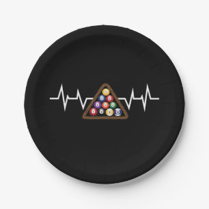 Assiettes En Carton Billiard Ball Rack Hearbeat