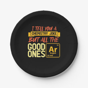 Assiettes En Carton Birthday Gift I Tell You A Chemistry