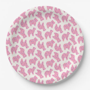 Assiettes En Carton Biscuits animaux Anniversaire Plaque papier de fêt