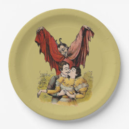 Assiettes En Carton Bizarre Satan