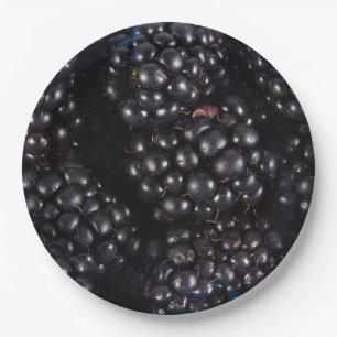 Assiettes En Carton Blackberry