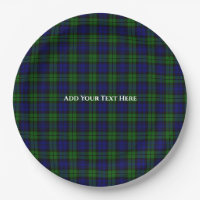 Blackwatch Tartan personnalisé