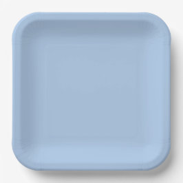 Assiettes En Carton Bleu bleu clair