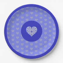 Bleu de dentelle en céramique de Grèce
