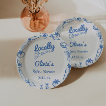 Bleu Dessiné localement Grown Vegie Baby Boy Douch