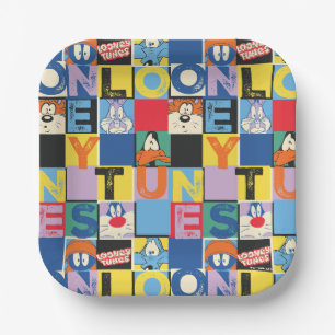 Assiettes En Carton Blocs de contrôle de caractères LOONEY TUNES™