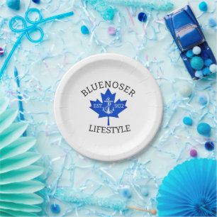 Assiettes En Carton Bluenoser Lifestyle Feuille d'érable 902 Eh !