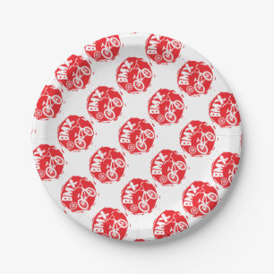 ASSIETTES EN CARTON BMX