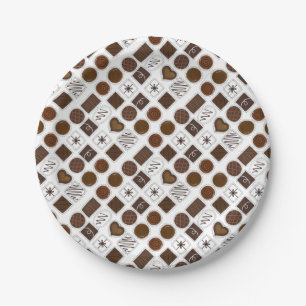 Assiettes En Carton Boîte de chocolats Plaques Saint Valentin