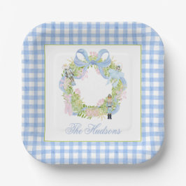 Assiettes En Carton Boîtier de courroie de noix d'aquarelle