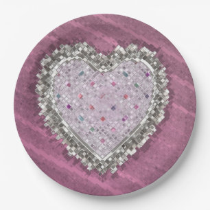 Assiettes En Carton Bon Amour Charme