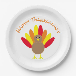 Assiettes En Carton bon thanksgiving
