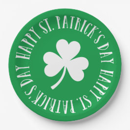 Assiettes En Carton Bonne Saint Patrick's Day