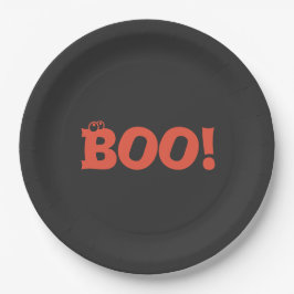 Assiettes En Carton Boo !