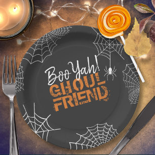 Assiettes En Carton Boo Yah Ghoul Ami Halloween ID684