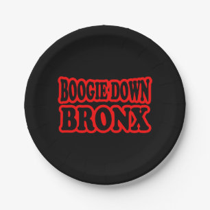 Assiettes En Carton Boogie Down Bronx, NYC
