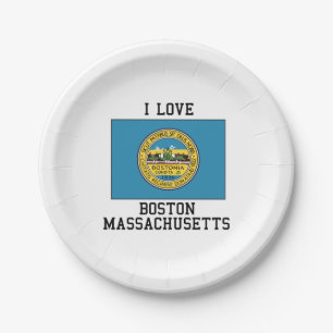 Assiettes En Carton Boston, le Massachusetts