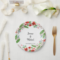 Botanique aquarelle fleurs marié marié mariage