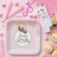 Boules de Cakepop Mignonnes Premier Anniversaire G