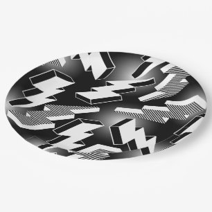 Assiettes En Carton Boulons de foudre