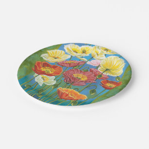 Assiettes En Carton Bouquet en frontière I