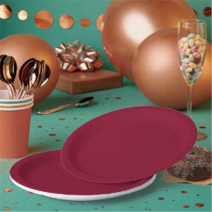 Assiettes En Carton Bourgogne
