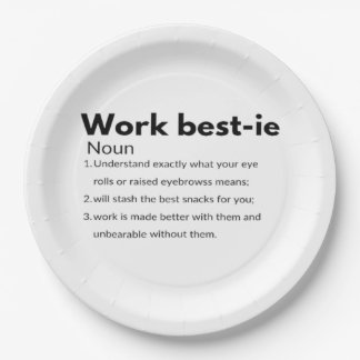 Assiettes En Carton Boxy de bestie de travail