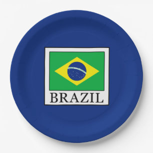 Assiettes En Carton Brésil