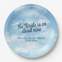 Bride Is On Cloud Nine Bridal Shower