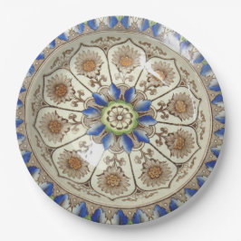 Assiettes En Carton Brownfield Chypre 19C polychrome 9" plaque à