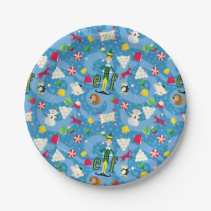 Assiettes En Carton Buddy le Motif de dessin animé Elf