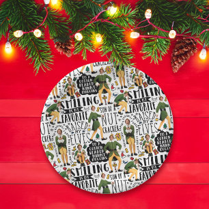 Assiettes En Carton Buddy le Motif de devis Elf