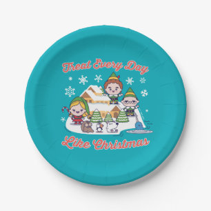 Assiettes En Carton Buddy l'Elf Chibi Graphic